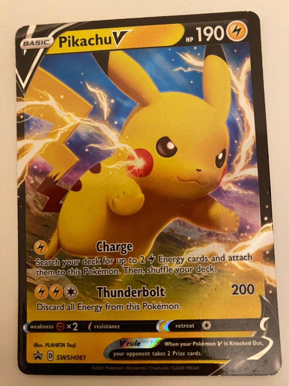 Pokémon Carte collezionabili: Pokemon - Pikachu V – Usato da Bellinzona venduto da ger_f7p2