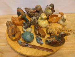 Lot de figurines canards (2)