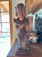Balinese Holtz Figure Hindu Deity/Goddess..handgeschnitzt