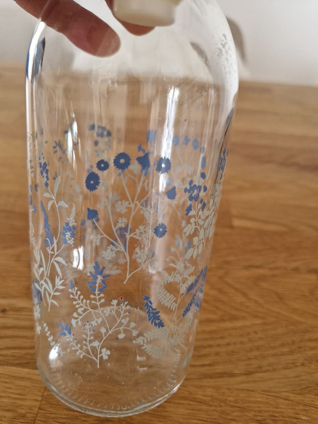 Ikea Apparecchiature e tecnologia a gas: Glasflasche mit Blumenmuster, IKEA – Nuovo (secondo la descrizione) da Kulmerau venduto da Doene7 1