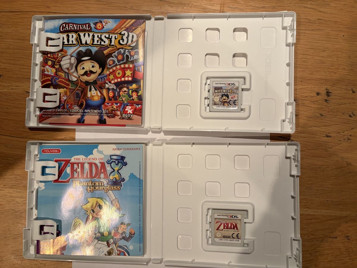Nintendo Giochi: Jeu Nintendo 3 DS lot de jeu Zelda et Far West – Usato da Echallens venduto da JAR69 1