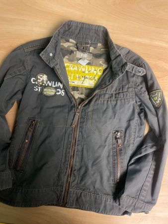 Coole WE Stoff Jeans Jacke Gr.134/140👦🏻