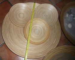 6 Schalen / Dekorationen / Deko / Teller