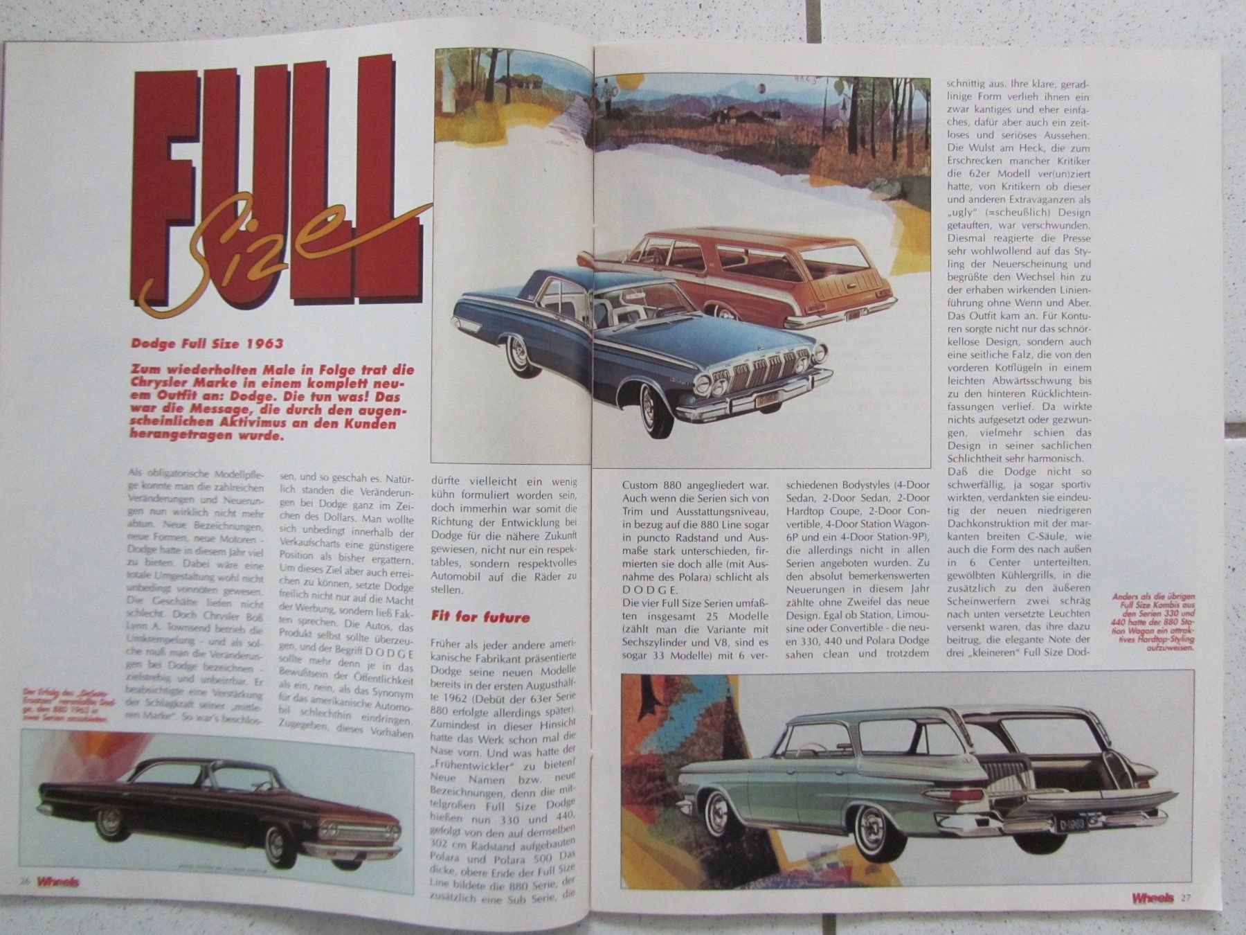 Riviste & Magazine: Wheels Automagazin Nr. 3 / 1996 – Usato da Weiningen ZH venduto da dietsch57 4