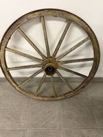 Antikes Wagenrad 82cm