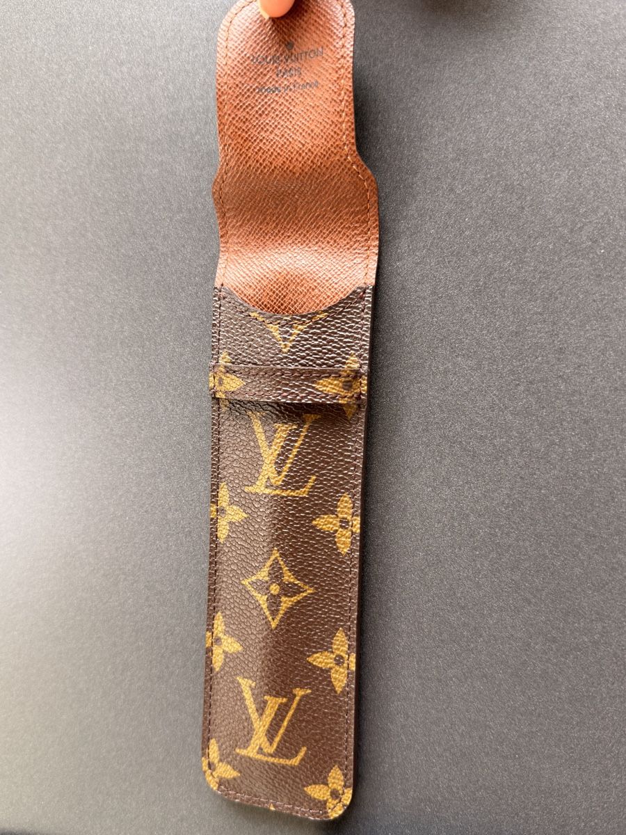 Louis Vuitton Altro in Scrittura & Disegno: Louis Vuitton Monogram Canvas Pen Case Stifte-Etui - Top! – Nuovo (secondo la descrizione) da Au ZH venduto da swissmatchpoint 2