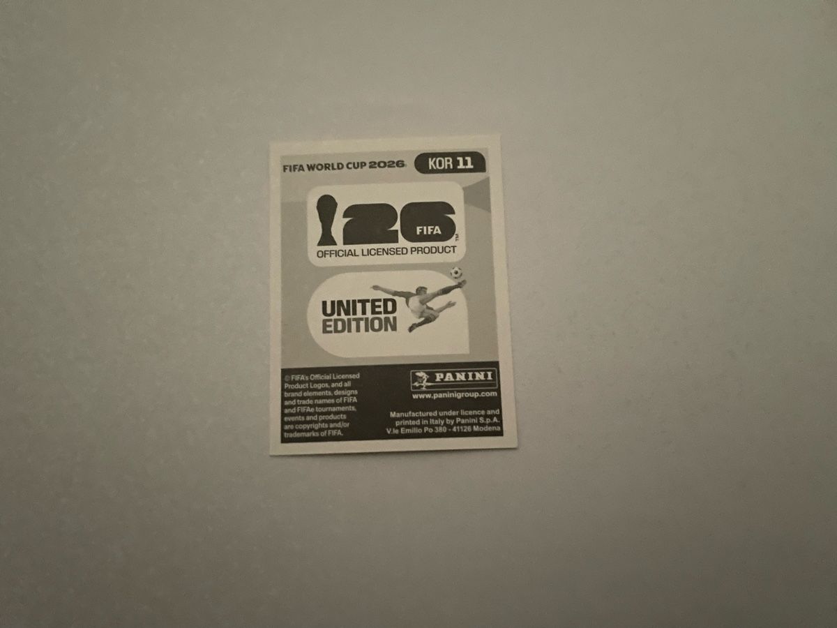 Panini Carte collezionabili: FIFA WM 2026 Inbeom Hwang KOR 11 – Nuovo (secondo la descrizione) da Winterthur venduto da Cobraforce 1