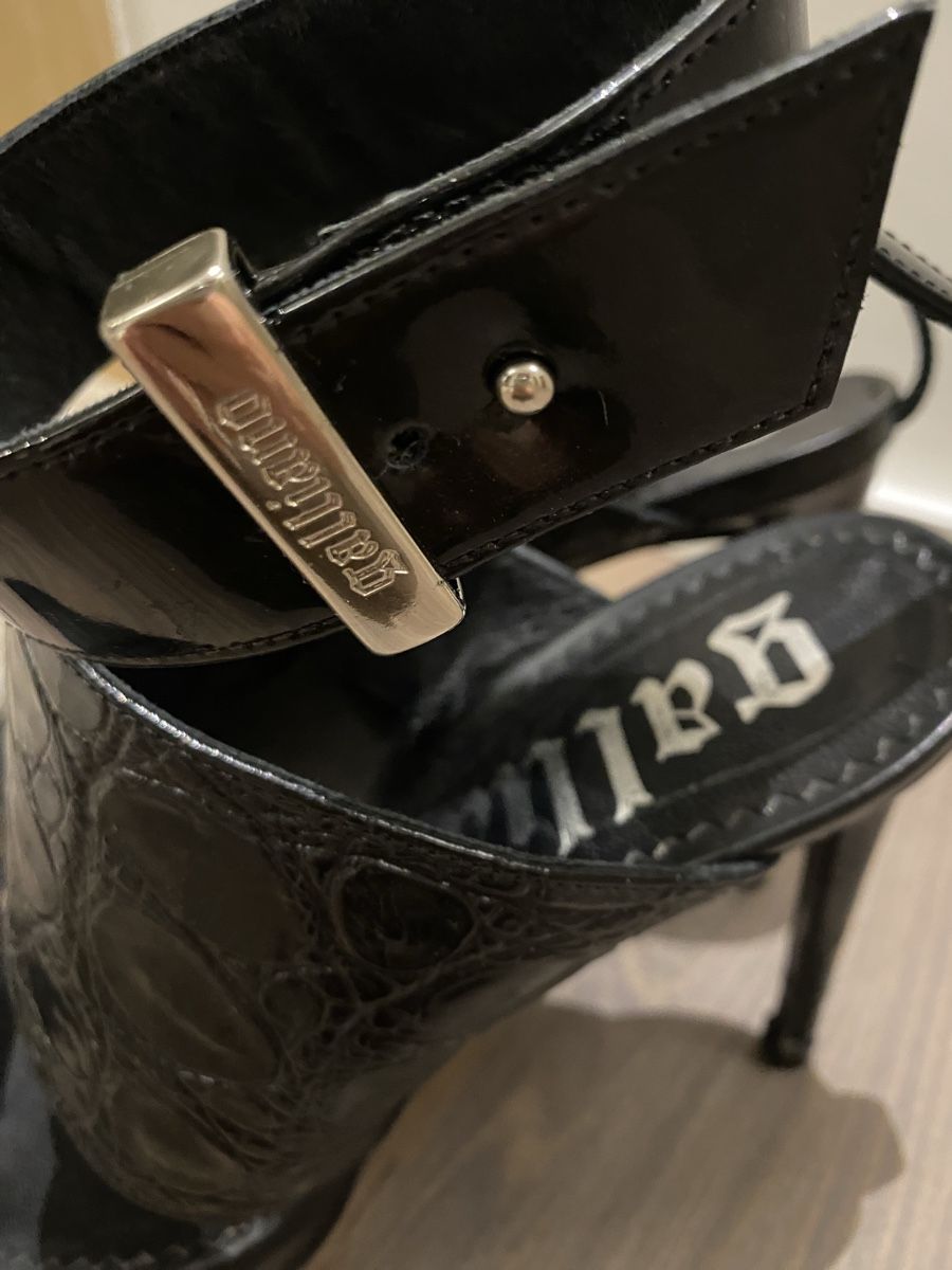 John Galliano Scarpe da donna: Galliano Damen offene Stiefeletten – Nuovo (secondo la descrizione) da Rorschach venduto da lvi_p29s 5