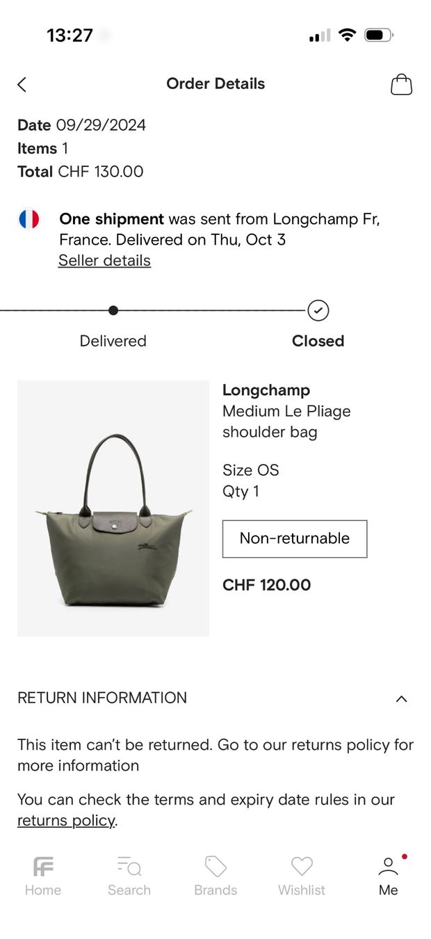 Longchamp Taschen für Damen: Longchamp Medium Le Pliage – Gebraucht aus Männedorf von fge_tt7h 2