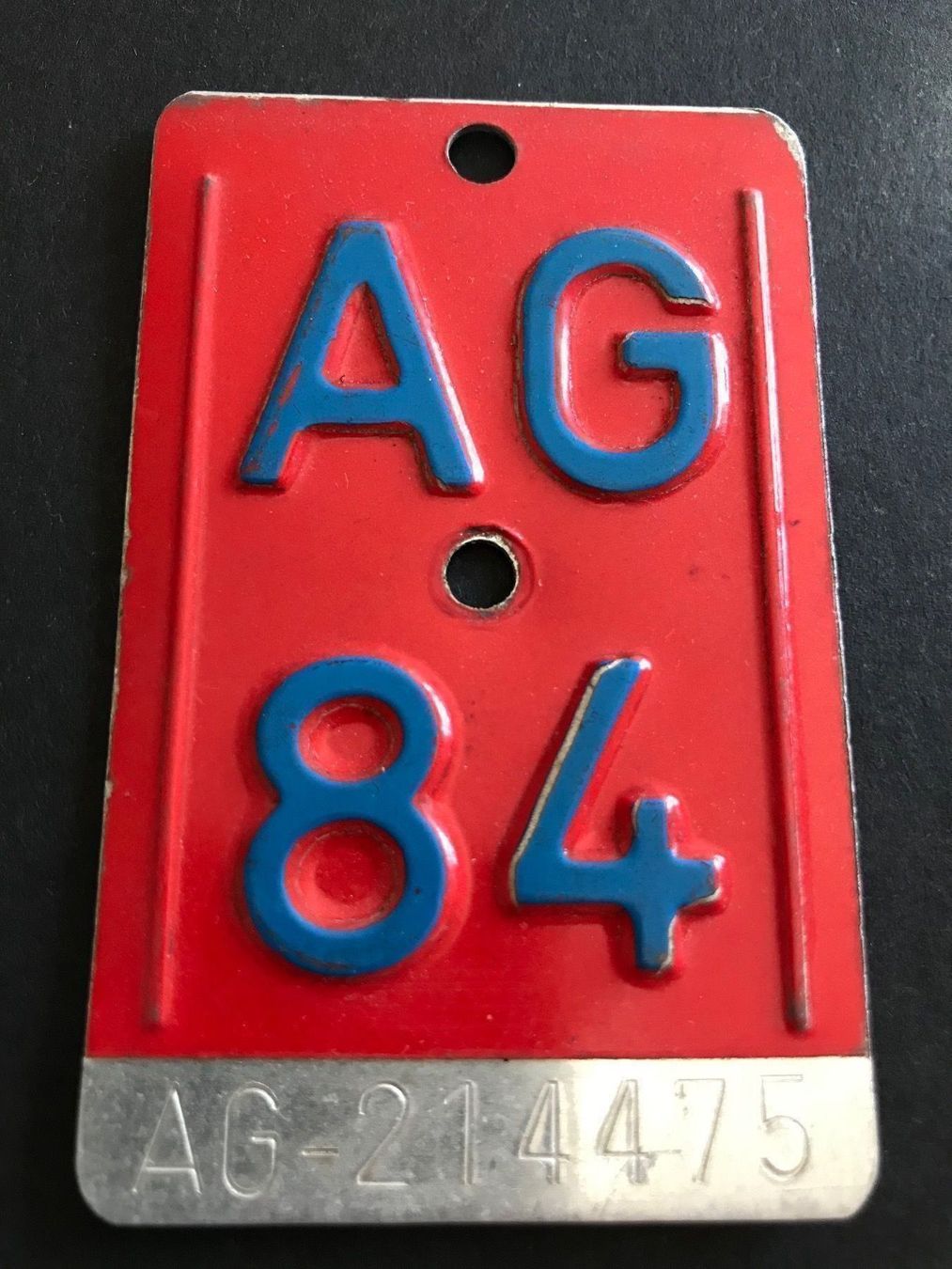 Insegne: AG 84 – Usato da Feldmeilen venduto da Allerlei3112