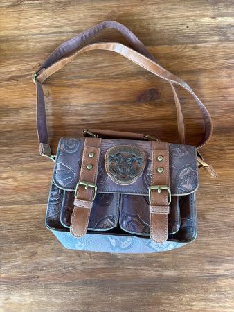 Harry Potter Hogwarts Umhängetasche / Handtasche – braun