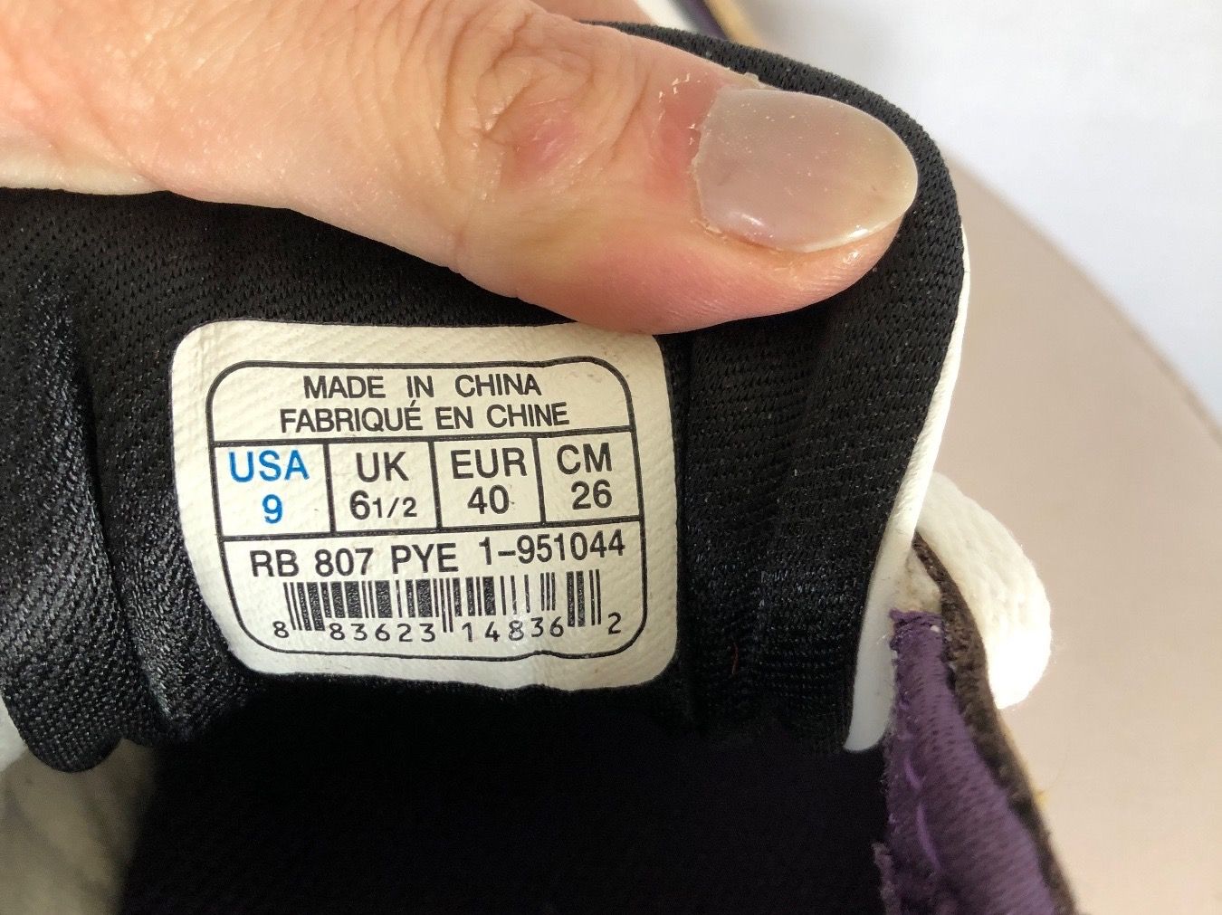 Reebok Scarpe da donna: Baskets blanches et dorées Reebok ERS Racers 40 – Nuovo (secondo la descrizione) da Coppet venduto da Vanessamode 9