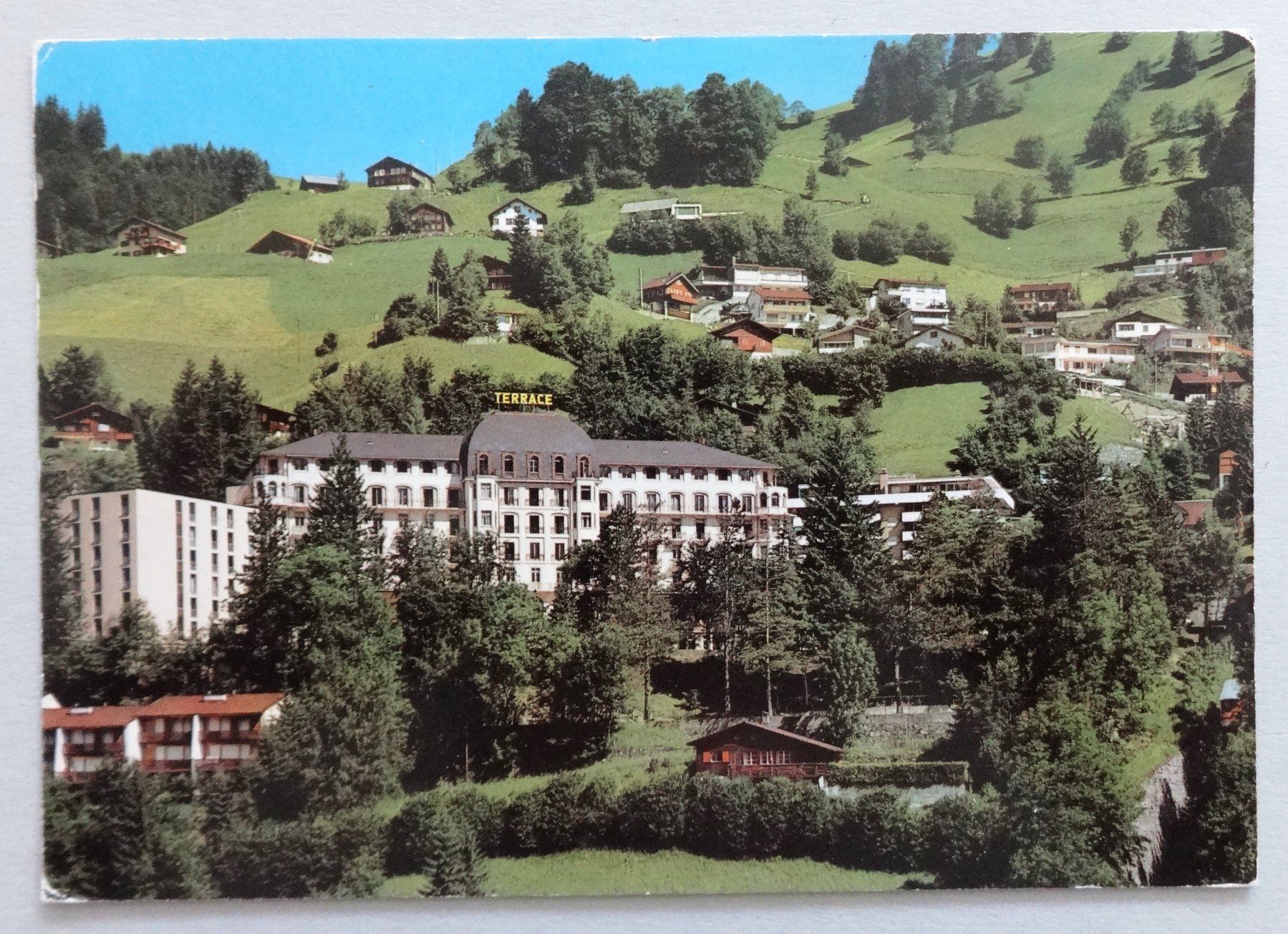 Ansichtskarten: Hotel Terrace, Engelberg – Defekt aus Fétigny von Billy2miny