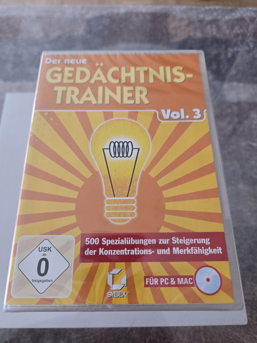 Giochi: Gedächtnistrainer Vol. 3 PC Game Neu – Nuovo e nell'imballaggio originale da Bussigny venduto da Kfdlt