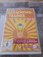 Gedächtnistrainer Vol. 3 PC Game Neu
