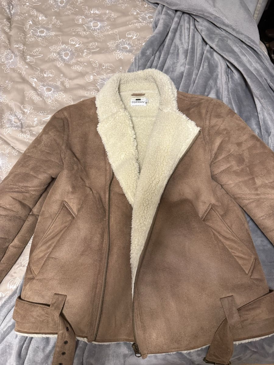 Giacche: TOPMAN TEDDYJACKE BRAUN – Usato da St. Moritz venduto da ari_9fcv