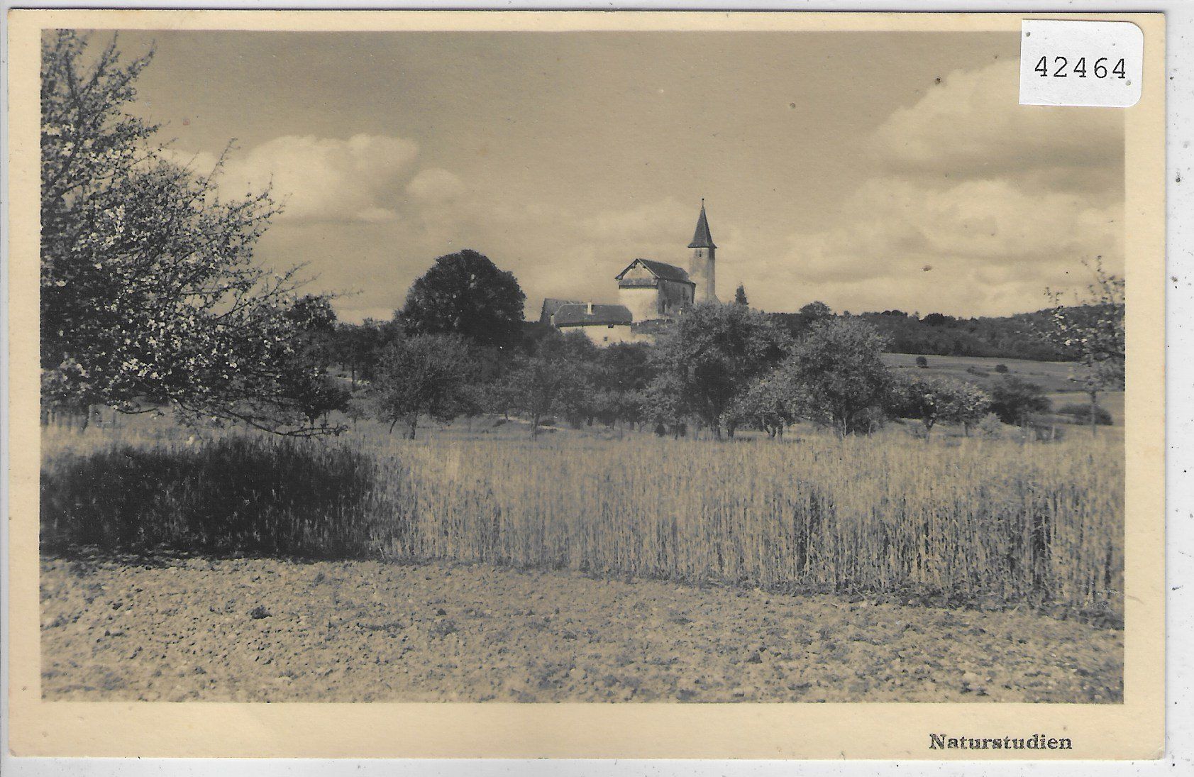 Cartoline postali: Alte Büsinger Kirche – Usato da Ettingen venduto da Kartenplanet