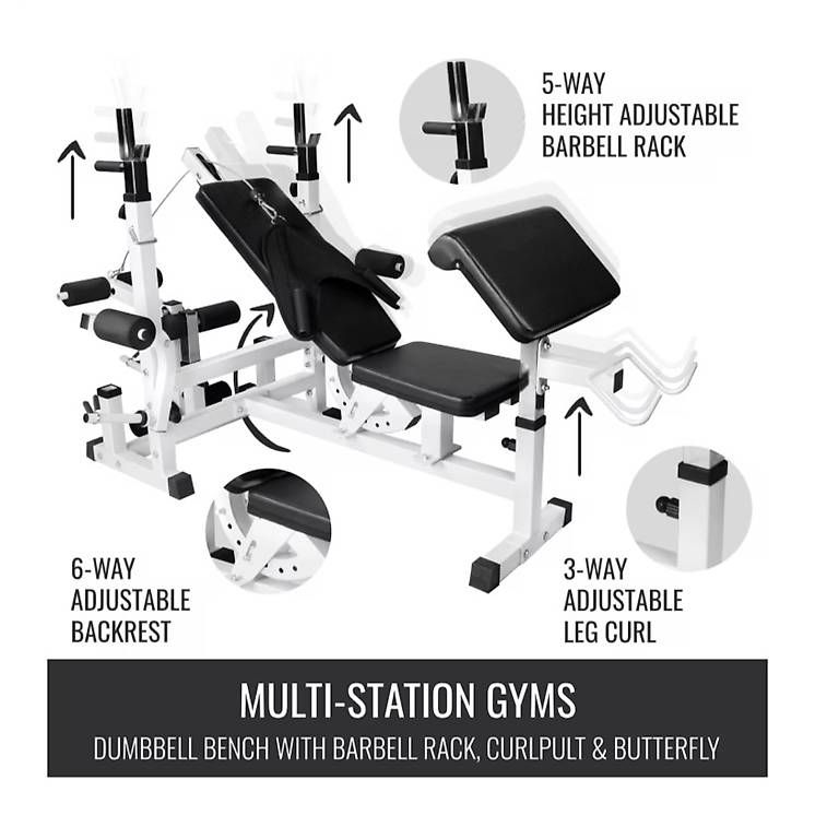 Hometrainer: Gorilla Sports banc de musculation – Usato da Arconciel venduto da gab_c8l2 1