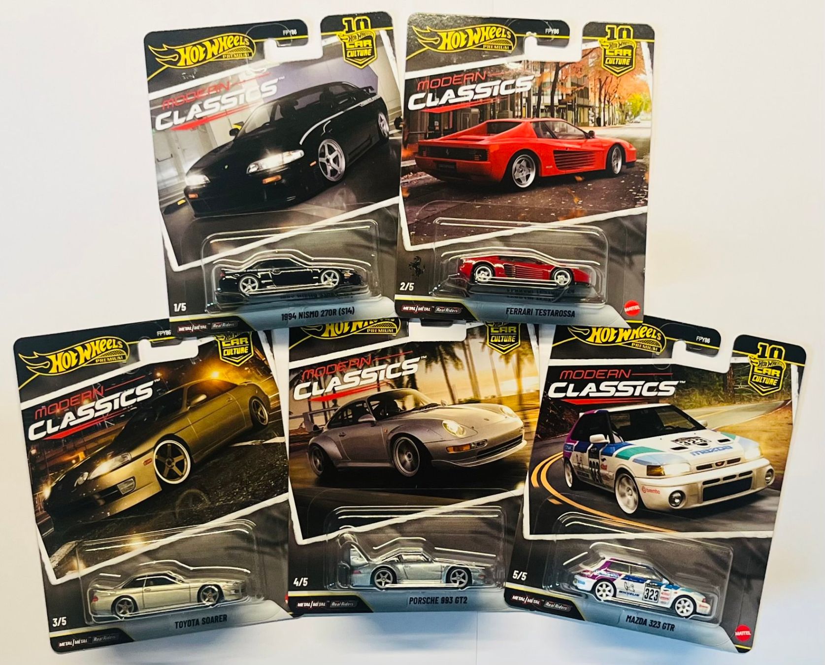 Hot Wheels Modellini d'auto: Hot Wheels - Modern Classics Set – Nuovo e nell'imballaggio originale da Brittnau venduto da tor129