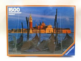 Vintage Ravensburger Puzzle 1500 Venedig, NEU