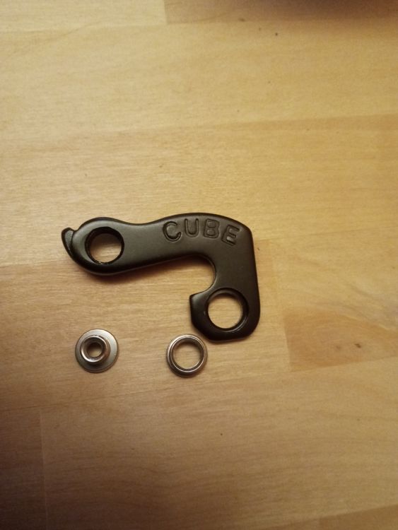 NOAH Und Theo Schaltauge Für Cube - Alu 6061, Satin Schwarz, Inkl. Schrauben