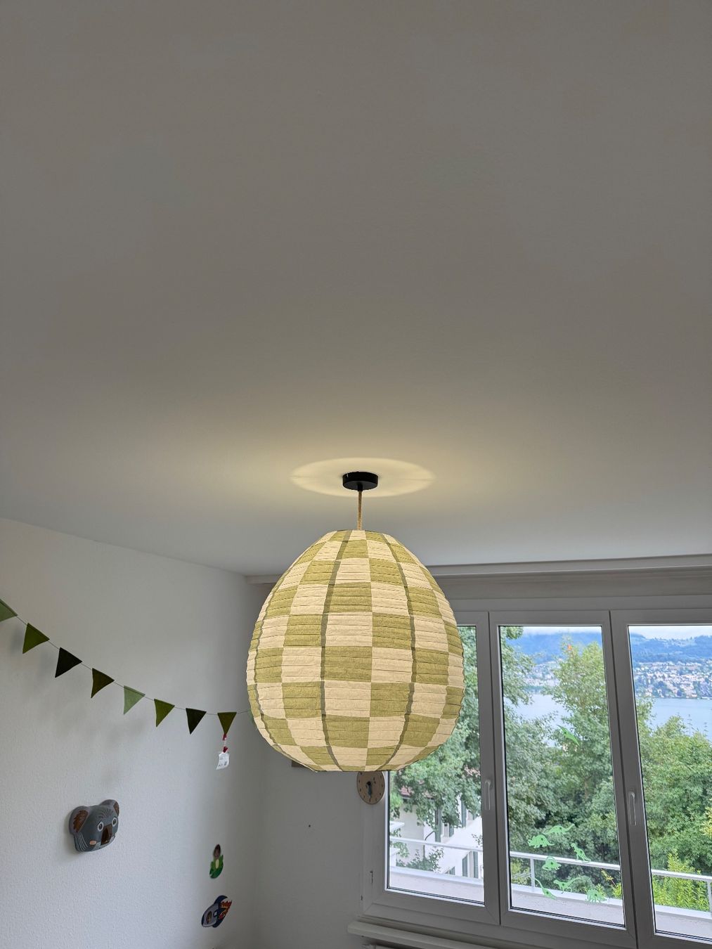 Lampade: 55cm Diameter Checkerboard Globe Ceiling Light – Usato da Küsnacht ZH venduto da jda_6kry
