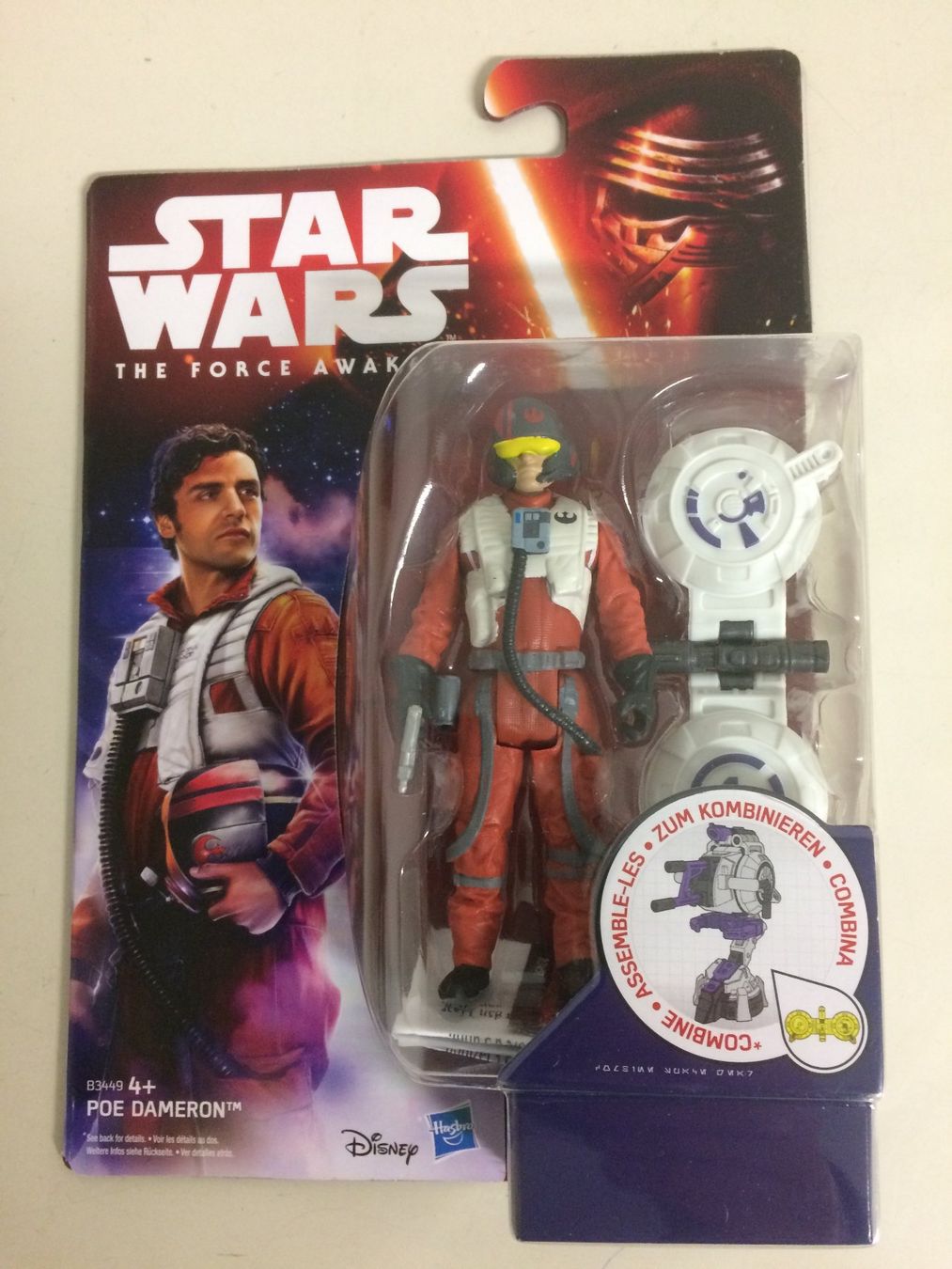 Star Wars Figuren: POE DAMERON 9 cm STAR WARS ACTION FIGURE hasbro B3449 – Neu und originalverpackt aus Vezia von Aquarius_Age