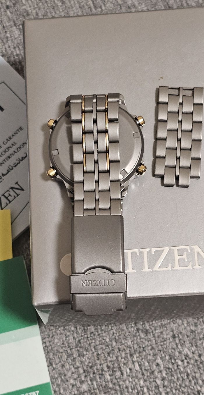 Citizen Orologi: Citizen Eco-Drive Titane, Full-Set ! – Usato da Genève venduto da Fresko01 3