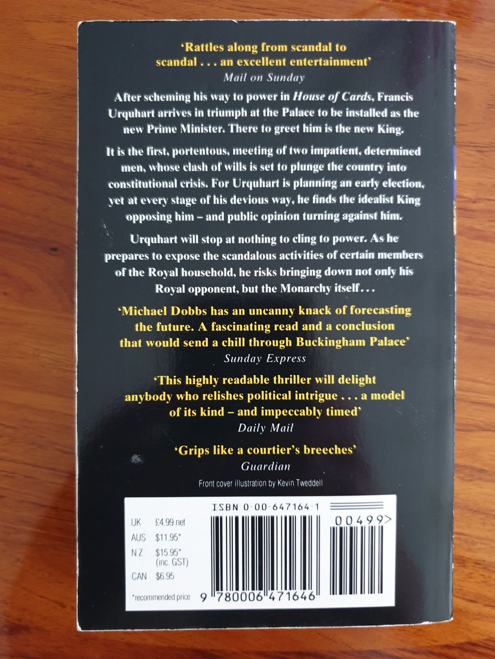 Libri: Michael Dobbs: To play the King - English – Nuovo (secondo la descrizione) da Tuggen venduto da Mviola2 1