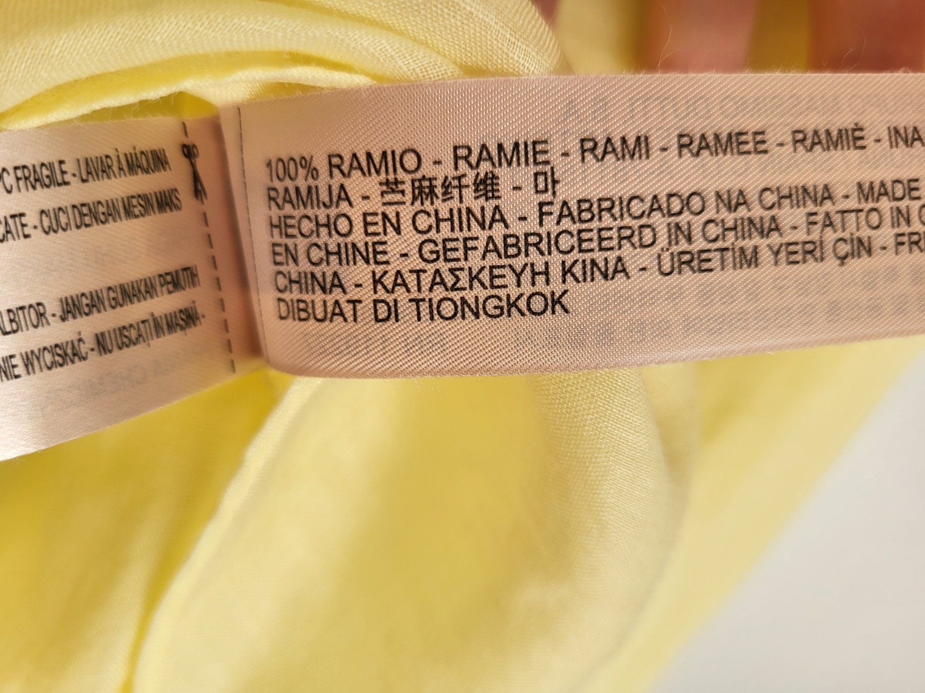 Massimo Dutti Blusen: Massimo Dutti Bluse Damen, Gr.38 - Gelb – Gebraucht aus Baar von clar6 8