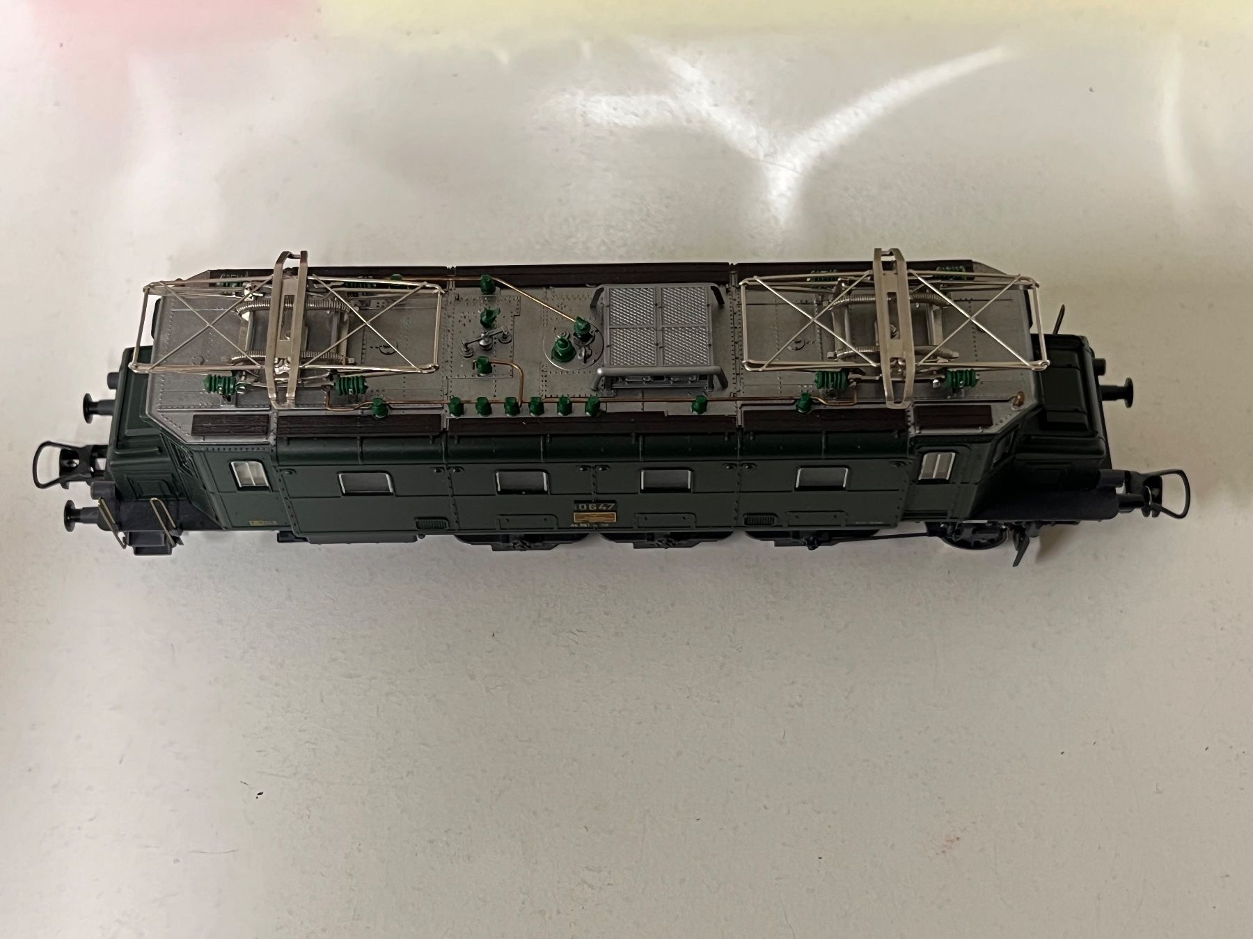 Fleischmann Modellini di ferrovie: Fleischmann 4345  H0 DC SBB Ae 3/6 l 10647 – Usato da Geroldswil venduto da TopTrain54 5