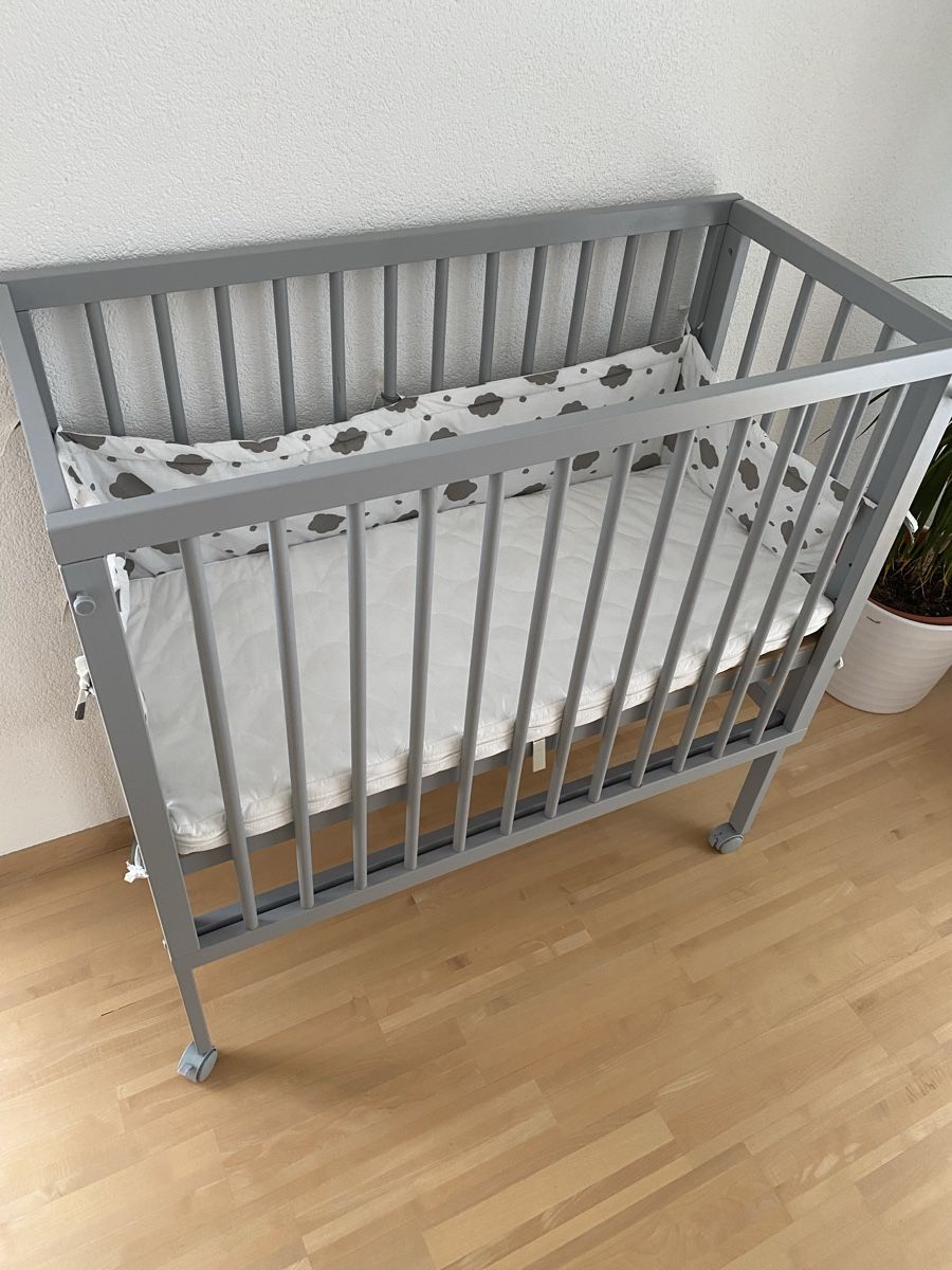 Letti: Beistellbett mit Rollen – Nuovo (secondo la descrizione) da Burgdorf venduto da SandraVolkmer 2