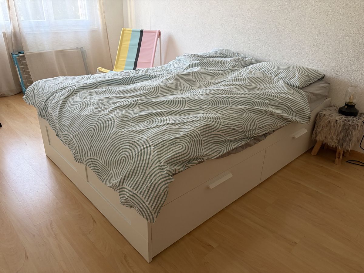 Ikea Betten: IKEA Bett BRIMNES – Gebraucht aus Rickenbach SZ von mar_np8d