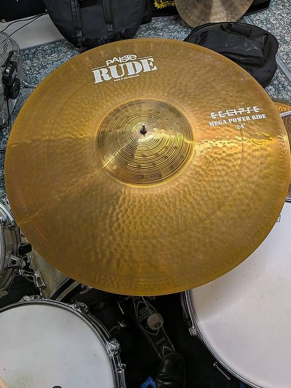 Strumenti musicali: Paiste RUDE 24" Mega Power Ride – Usato da Wallisellen venduto da witch_finder