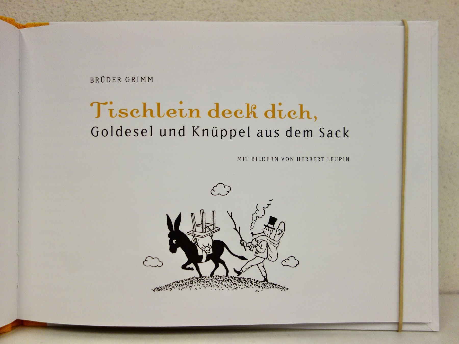 Bücher: Tischlein deck dich, Brüder Grimm, Herbert Leupin NEU TOP – Neu (gemäss Beschreibung) aus Kerzers von wisaundso 3