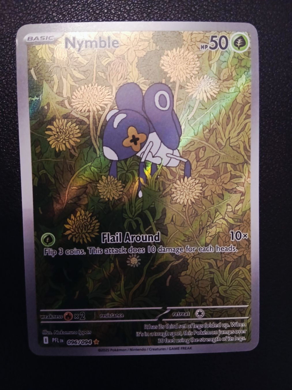 Pokémon Carte collezionabili: Nymble Phantsmal Flames Pokémon Englisch – Nuovo (secondo la descrizione) da Regensdorf venduto da Baba_Basar
