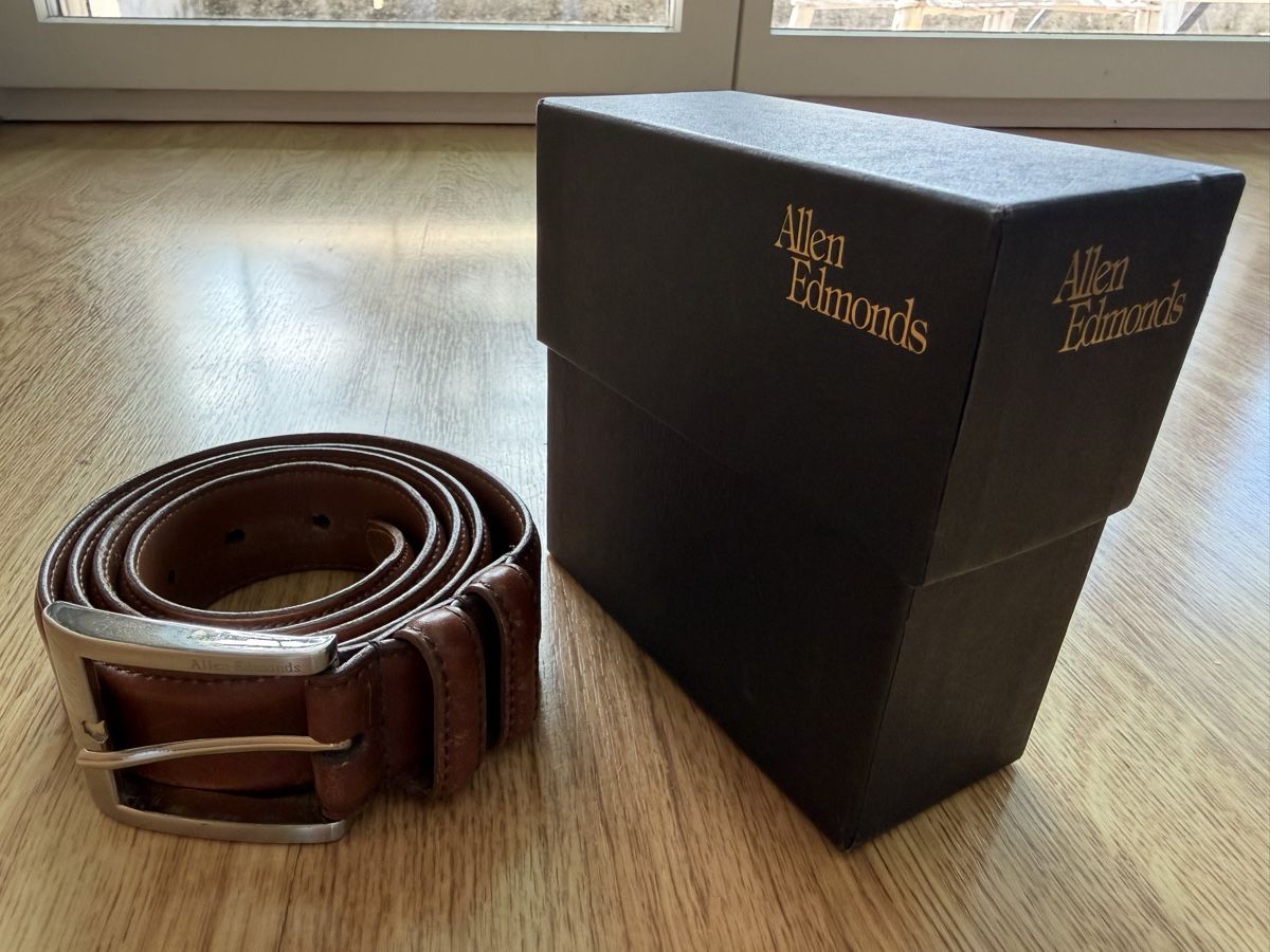 Cinture: Ledergürtel Allen Edmonds – Usato da Uetikon am See venduto da beo22 1
