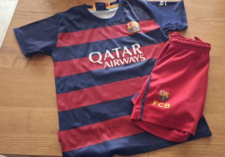 Messi FC Barcelona Shirt &Hose Gr. 140