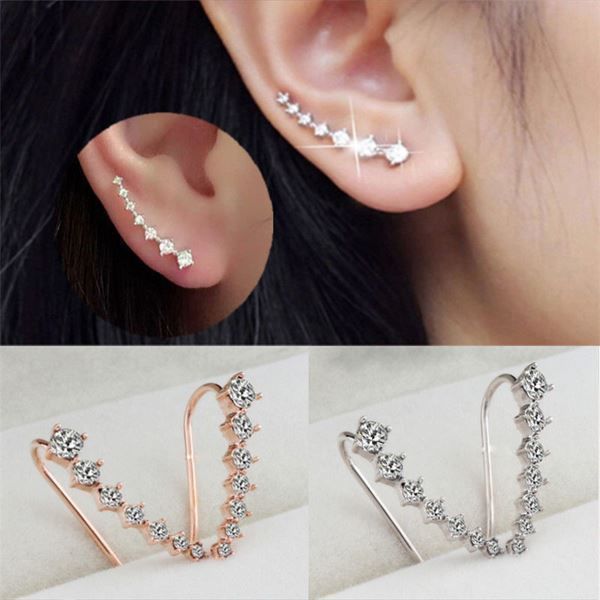Ohrringe & -stecker: Boucles strass Doré – Neu und originalverpackt aus St-Imier von goodber 2