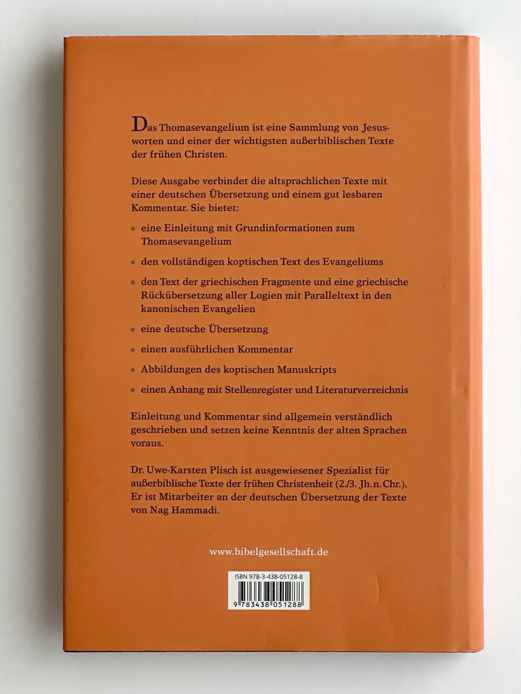 Libri: Thomasevangelium: Originaltext & Kommentar – Usato da Zürich venduto da arn__ 1