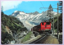 Furka-Oberalpbahn bei Gletsch