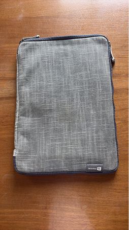 Laptoptasche Booq grau Stoff ca. 15 Zoll guter Zustand