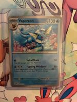 Pokémon Prismatic Evolutions Vaporeon 022/131 Masterball  