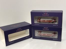 Liliput L230113 Schotterwagen-Set beladen  SOB H0 DC