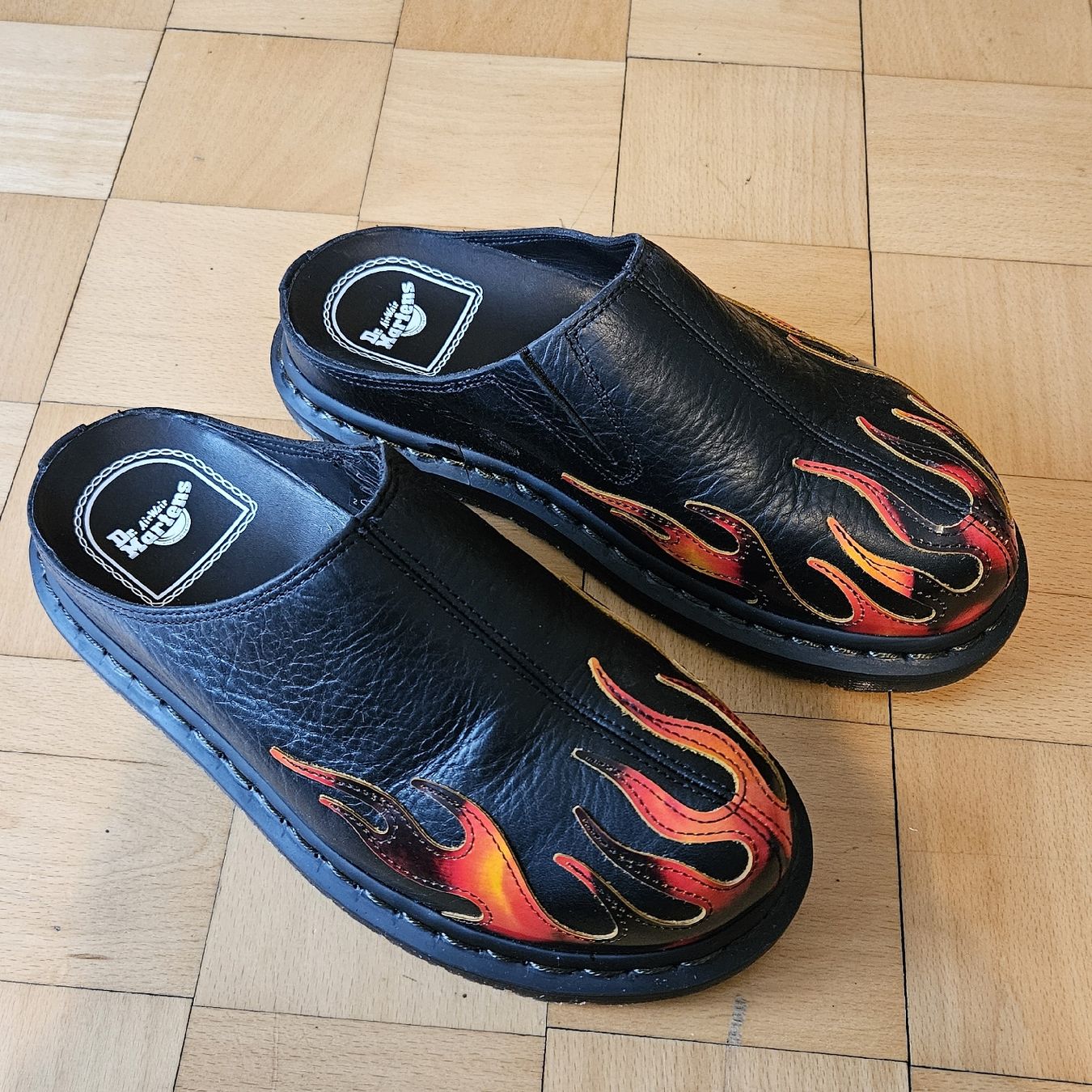 Dr. Martens Herrenschuhe: Dr. Martens San Mule Flame 38 – Neu (gemäss Beschreibung) aus Zürich von gigisdknt 2