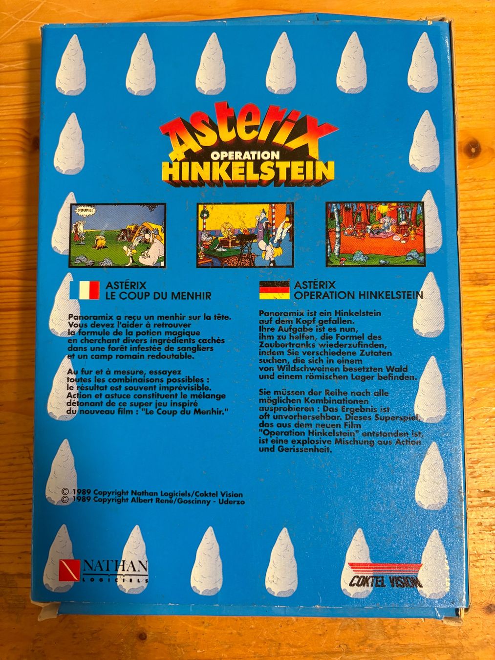 Spiele: Amiga Asterix Operation Hinkelstein CIB – 1 Disk – Gebraucht aus Märstetten von fury_psg 1
