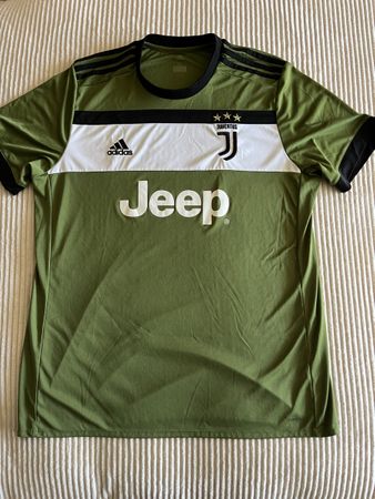 Fussballtrikot Juventus Adidas grün weiss guter Zustand