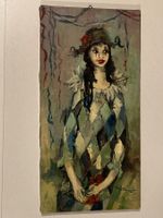 C. H. Wilton Porträt Gemälde einer Frau signiert
