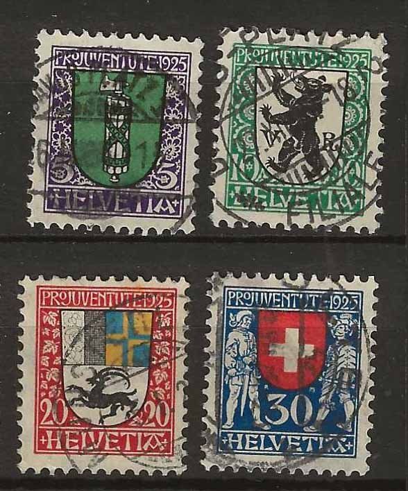 Tutti i francobolli: PJ025 - Pro Juventute 1925 obl. – Usato da Trélex venduto da Phil_Albert