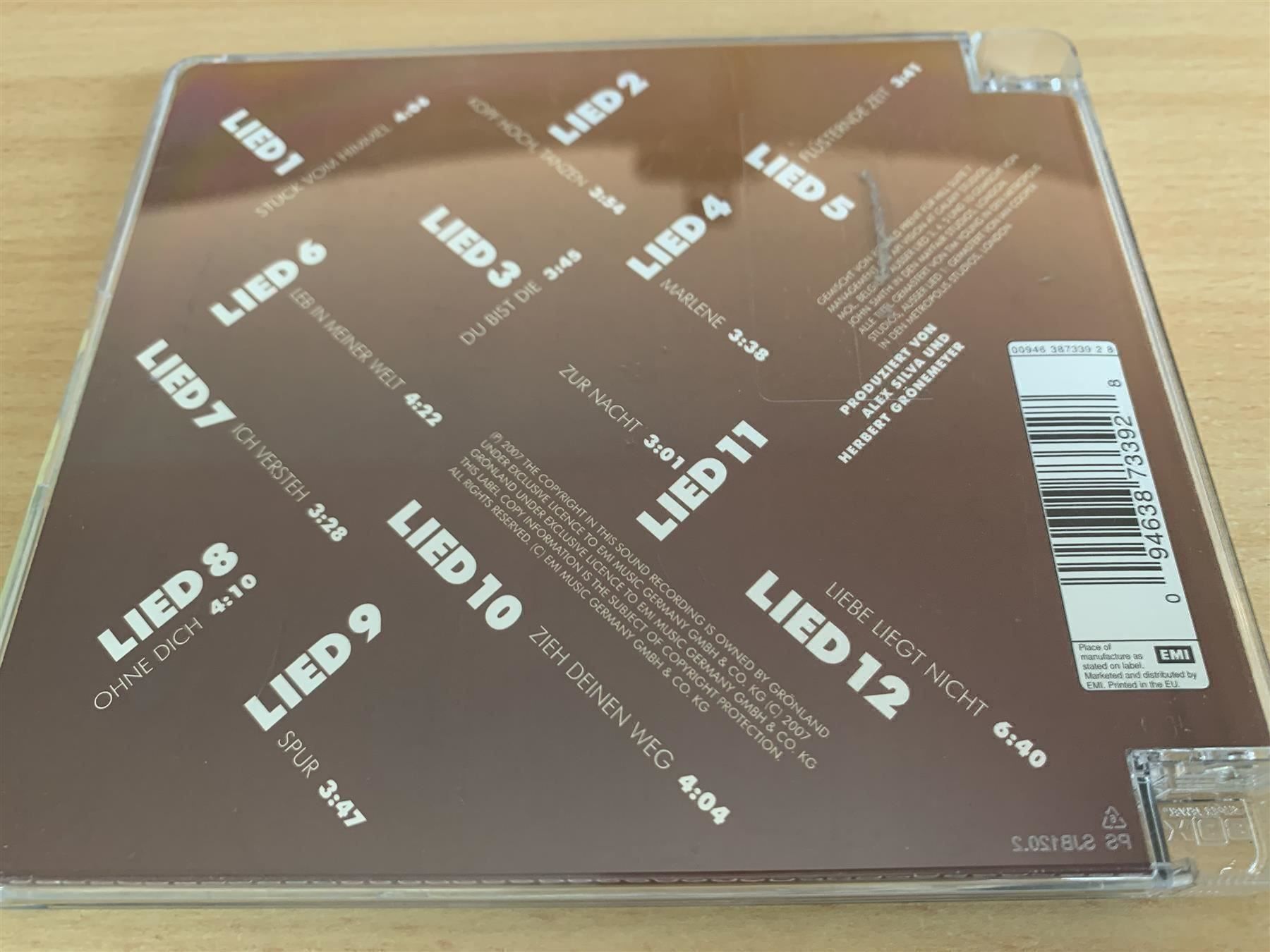 CD: Herbert Grönemeyer – 12 – Usato da Rikon im Tösstal venduto da Alpenmutz 1
